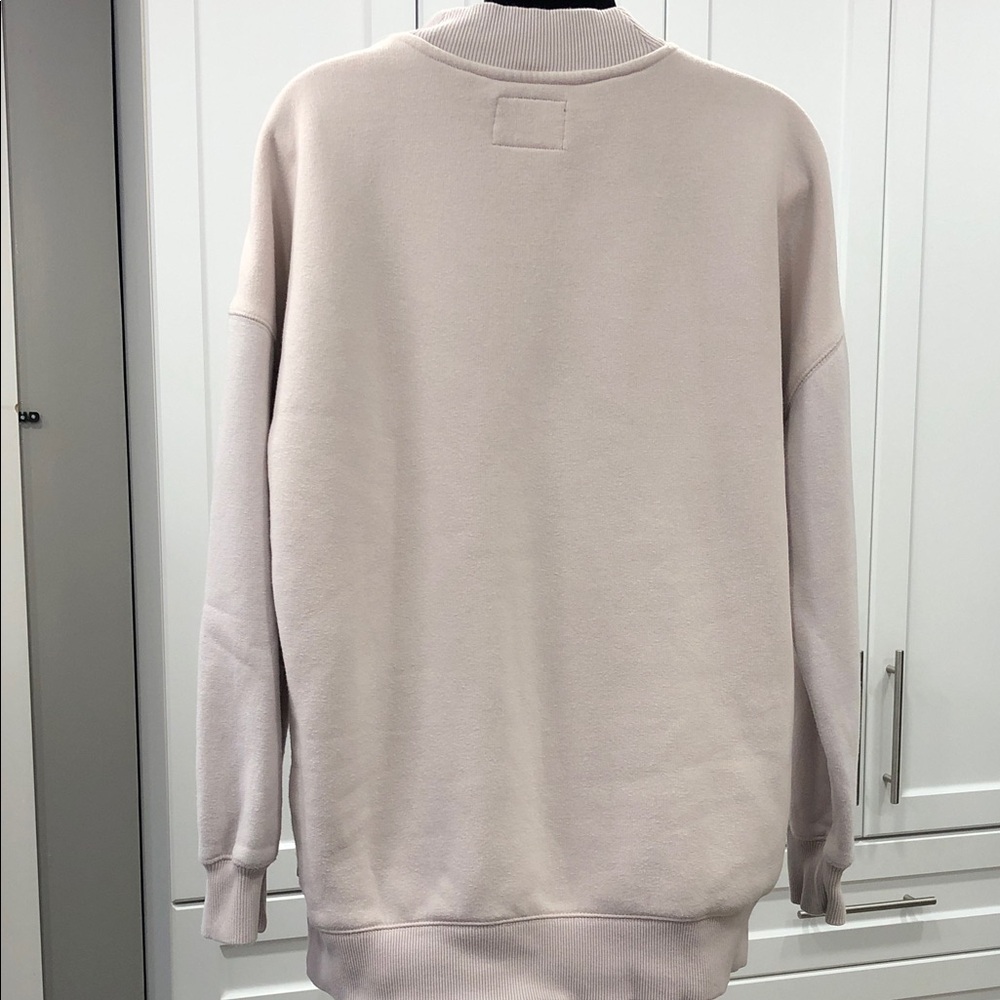 🦫Roots Women’s Oversized Sweatshirt – Size Small – Two-Tone Pink - Picture 5 of 13